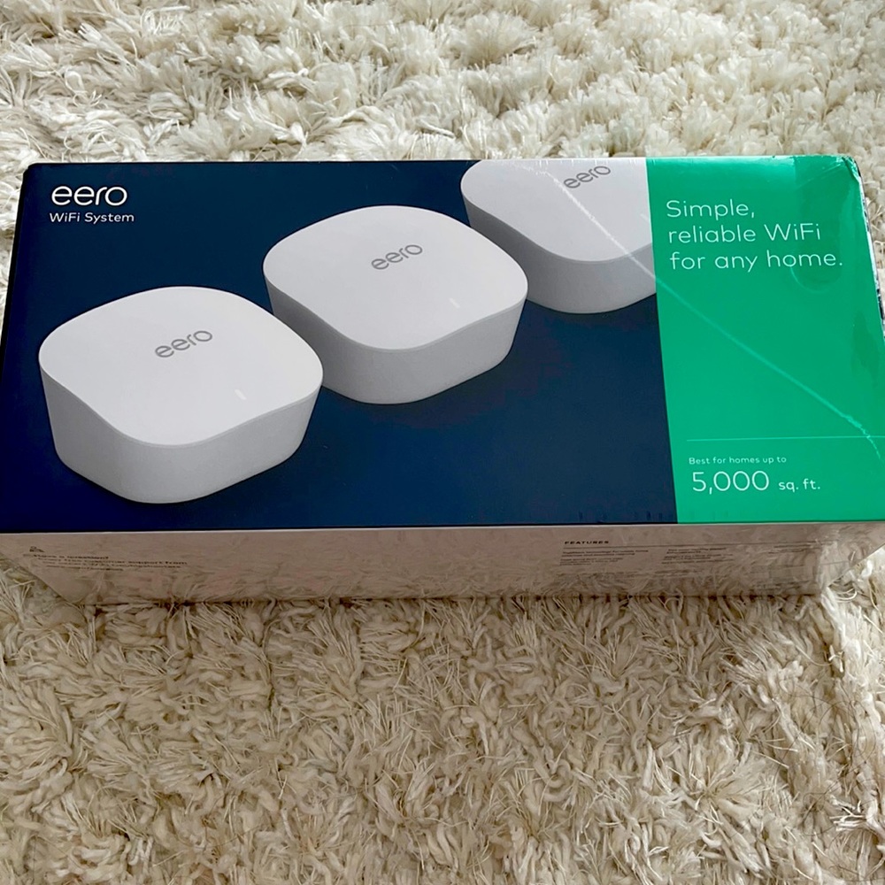 Never opened - Eero WiFi system